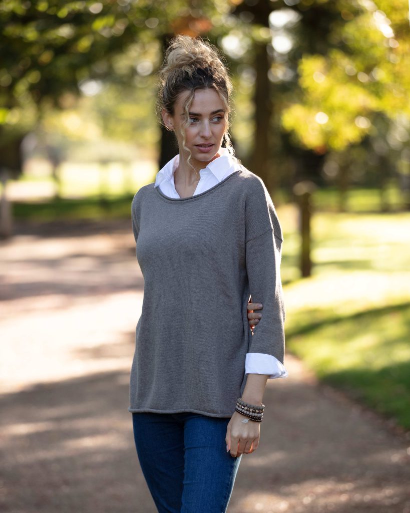 Organic Cotton Oversized Jumper